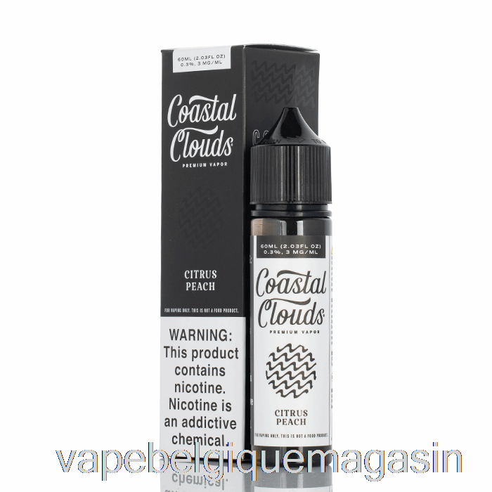 Jus De Vape Pêche Aux Agrumes - Nuages ​​côtiers Co. - 60 Ml 6 Mg